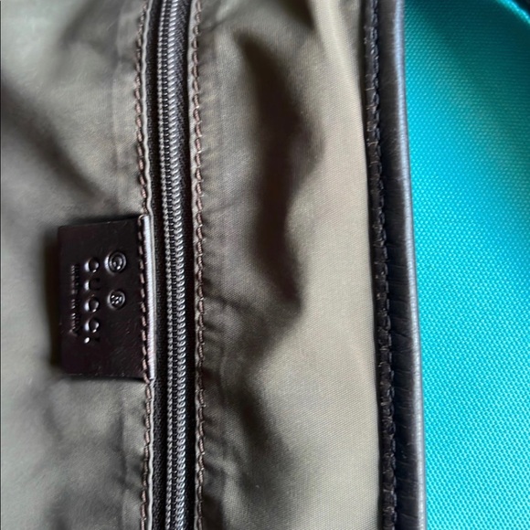 Gucci Guccissima Leather Metallic Chocolate Brown Tote Bag - Picture 8 of 16